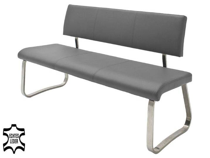 MCA furniture Sitzbank 155 x 86 x 59 cm (B/H/T), grau von MCA-furniture