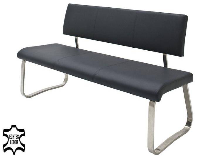 MCA furniture Sitzbank 175 x 86 x 59 cm (B/H/T), schwarz von MCA-furniture
