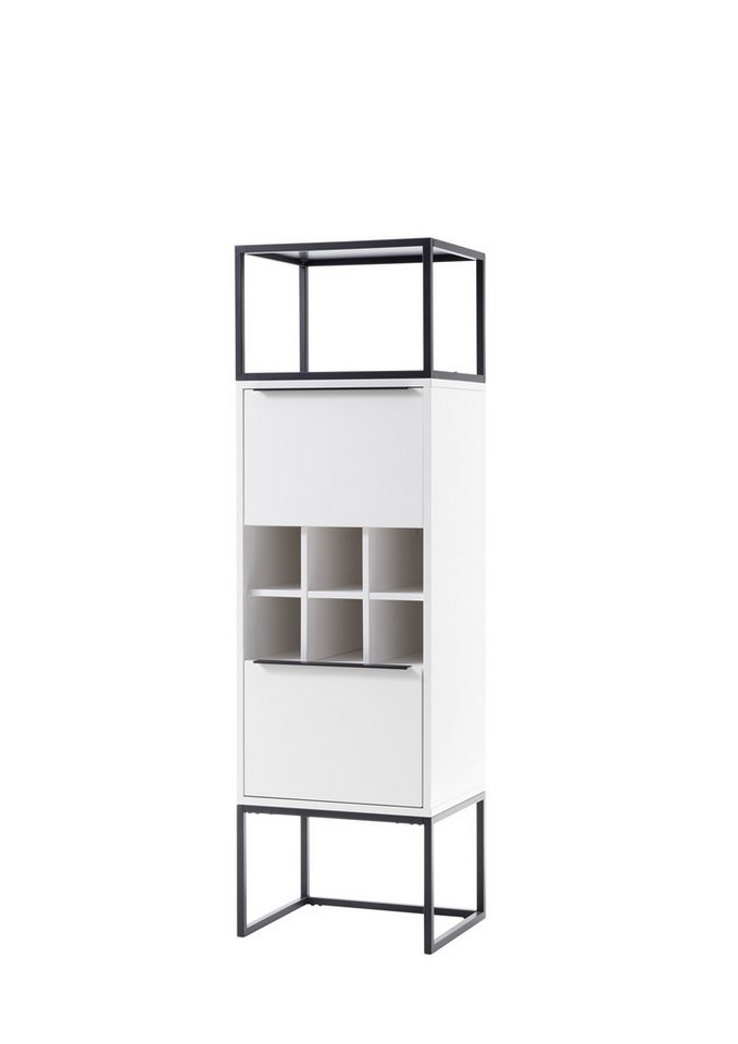 MCA furniture Stauraumschrank aus Holzwerkstoff in weiß (BxHxT: 50x165x40 cm) von MCA furniture