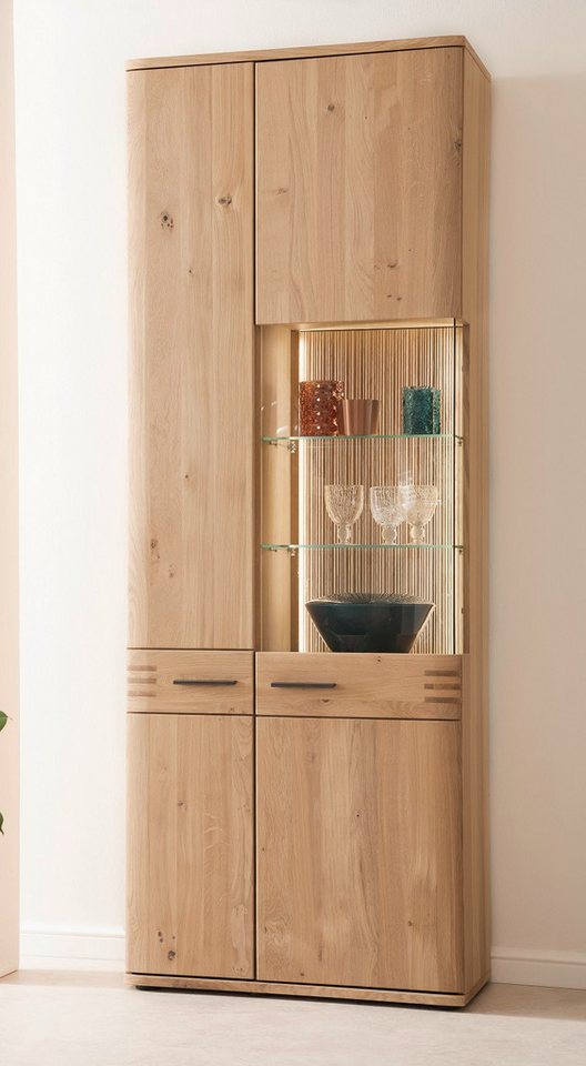 MCA furniture Vitrine Kombi-Vitrine Salvador, Balkeneiche Bianco, ohne Beleuchtung MCA furniture Vitrine Kombi-Vitrine Salvador, Balkeneiche Bianco, ohne Beleuchtung von MCA furniture