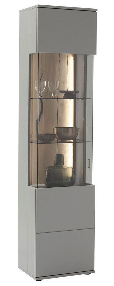 MCA furniture Vitrine Vitrine Sevilla, Arktis grau, ohne Beleuchtung von MCA furniture