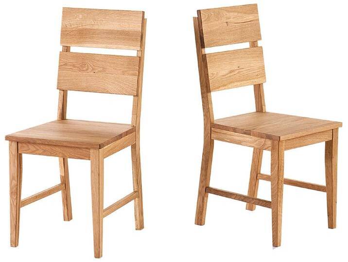 MCA living Esszimmerstuhl (2er Set) in Wildeiche aus Massivholz - 42x93x49 (BxHxT) (2er Set, 2 St) von MCA-furniture