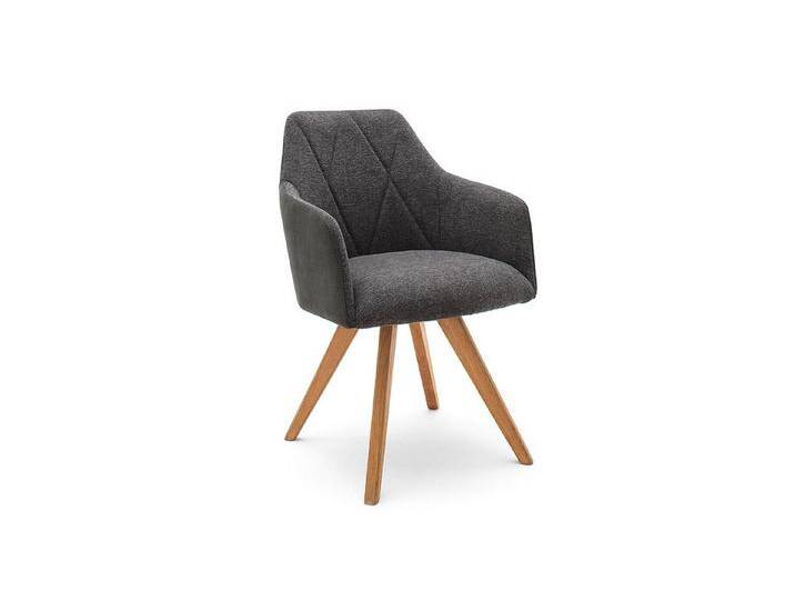 MCA living Polsterstuhl in anthrazit - 57x85x62 (BxHxT) von MCA-furniture