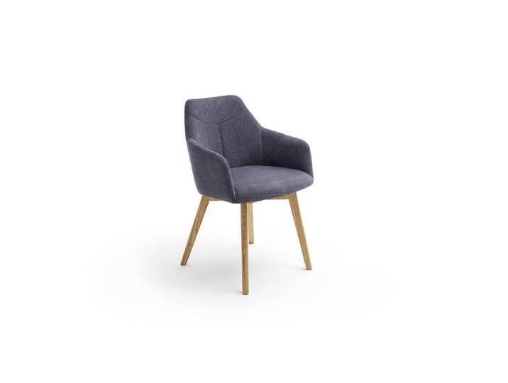 MCA living Schalenstuhl in nachtblau, Capulet - 57x84x57cm (BxHxT), blau von MCA-furniture