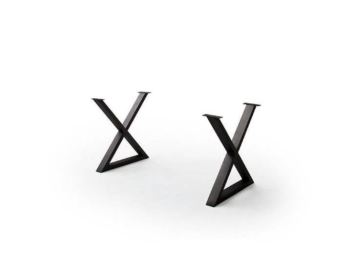 MCA living Tischgestell (2er-Set) in anthrazit - 73x74x8 (BxHxT) (2er-Set, 2-er Set) von MCA-furniture