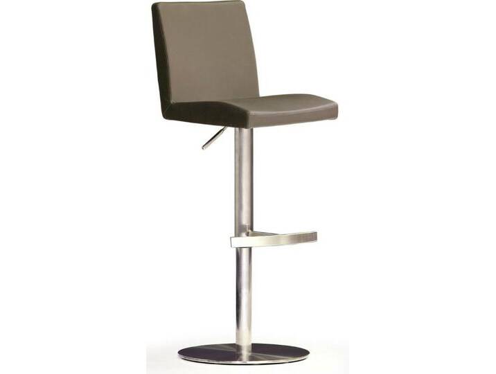 Mca Furniture MCA furniture Bistrostuhl BARBECOOL Barhocker Bistrostuhl Tresenhocker, mit Rückenlehne,Bodenplatte rund, 360° drehbar von MCA-furniture