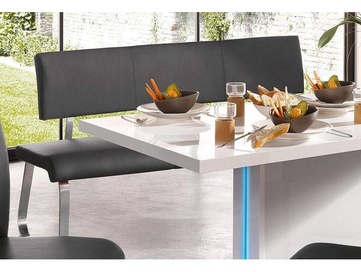 Polsterbank MCA FURNITURE Arco , grau, B:155cm H:86cm T:59cm, Sitzbänke, belastbar bis 280 Kg, Echtleder, in verschiedenen Breiten Polsterbank MCA FURNITURE Arco , grau, B:155cm H:86cm T:59cm, Sitzbänke, belastbar bis 280 Kg, Echtleder, in verschiedenen Breiten von MCA-furniture