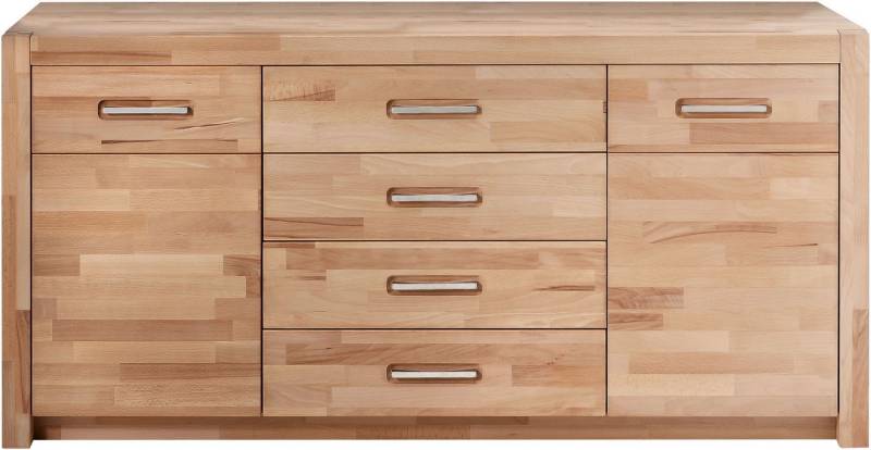 MCA living Sideboard Fenja (1 St), Massivholz, 4 Schubkästen, 2 Türen von MCA living