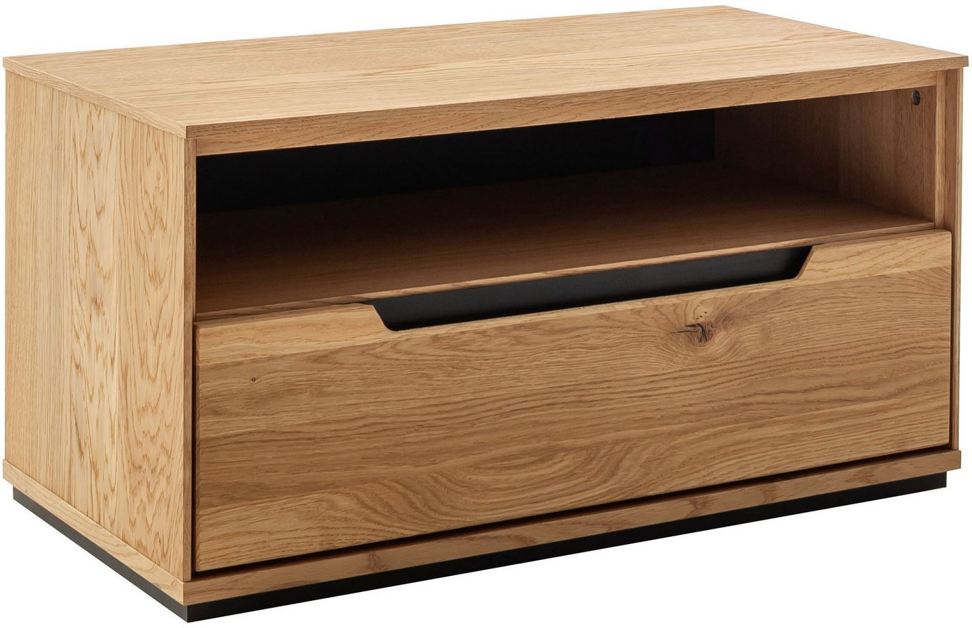 MCA living Sitzbank Araya Garderobenbank,Flurbank,Aufbewahrungsbank,Bank,Breite 79 cm (Set, 1-St., 1 Stück), FSC-Mix, Schubkasten gedämpft, Made in Europe von MCA living