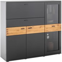 MCA Cesena Highboard Holzwerkstoff/Schwarzgrau von MCA