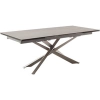 MCA Tesero Auszugtisch Edelstahl/Keramik 200x100(300) cm von MCA