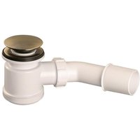 Click-Clack-Duschsiphon 50 mm, Farbe Messing antik Click-Clack-Duschsiphon 50 mm, Farbe Messing antik von MCALPINE