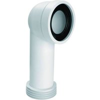 WC Anschlussbogen 90 Grad 275mm DN90 - DN110 x DN90 - DN110 Flanschdichtung von MCALPINE