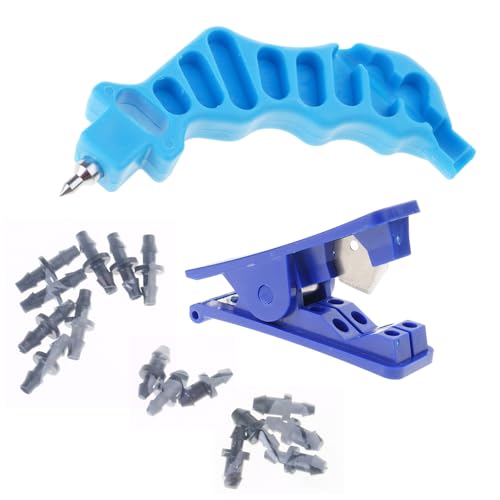 2 In 1 Tropfbewässerungsloch Puncher Und Cutter Für Eine Effiziente Rohrinstallation Mit 115 PCS Stecker Hole Gartenschlauch 2 In 1 Tropfbewässerungsloch Puncher Und Cutter Für Eine Effiziente Rohrinstallation Mit 115 PCS Stecker Hole Gartenschlauch von MCAOAL