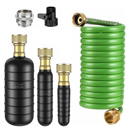 Flexibler Messing Wasserhahn Extension Schlauch Set Mit Anti Leck Siegel Für Hausgarten Bewässerung ABS Konstruktion Gartenschlauchadapter von MCAOAL