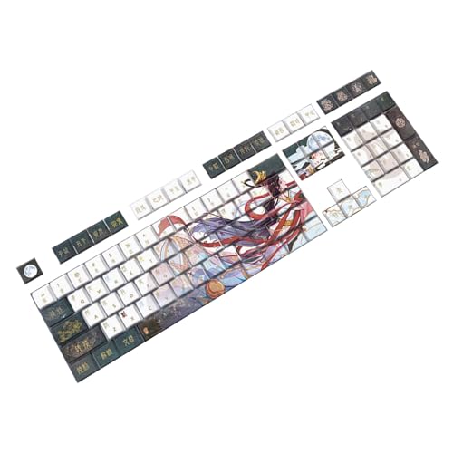 MCAOAL 108 Key Keycap Set Mit Einzigartigen Chinesischen Schlüsselcaps Originalhöhe 5 Seitenwärme Für Spieler Und Büro Verwenden Einzigartige Desktop Ästhetik MCAOAL 108 Key Keycap Set Mit Einzigartigen Chinesischen Schlüsselcaps Originalhöhe 5 Seitenwärme Für Spieler Und Büro Verwenden Einzigartige Desktop Ästhetik von MCAOAL