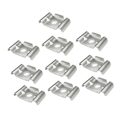 MCAOAL 10pcs Edelstahl Zaun Montageplatten Klemmen Holz Metallbefestigung Schmetterlingshalter Zubehör Edelstahl Klemmen Schmetterlingsklammern MCAOAL 10pcs Edelstahl Zaun Montageplatten Klemmen Holz Metallbefestigung Schmetterlingshalter Zubehör Edelstahl Klemmen Schmetterlingsklammern von MCAOAL