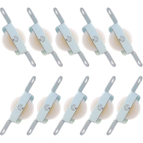 MCAOAL 10pcs Wetterbeständige Markise Riemenscheibe Ersatzset Mit Stahlkomponente Für Gartenschatten Geräte Reparatur Benutzerfreundlicher Terrassenreparaturteile von MCAOAL