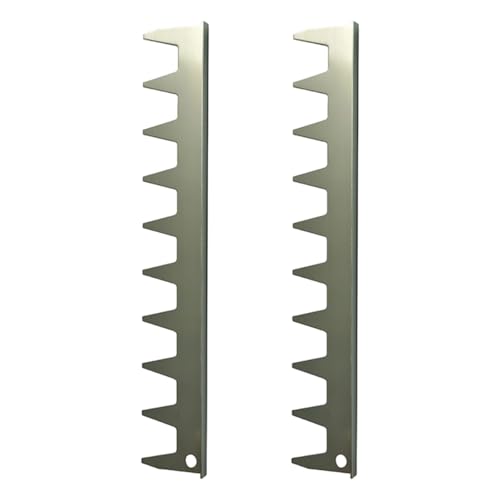 MCAOAL 2pcs Apiary Messwerkzeug 9 Frame Spacer Set Hohe Genauigkeit Edelstahl Rakes Für Professionelles Handlungsstrom Werkzeug Bienenzubehör Mit Präzisen Messgeräten Geeignet von MCAOAL