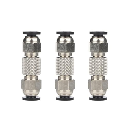 MCAOAL 3 Stück PTFE Schlauch Gerader Pneumatischer PTFE Rohr Steckanschluss Für X1C 3D Drucker 1 75 Mm Filament von MCAOAL