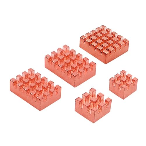 MCAOAL 5pcs Kupferte Kühlkörper Für OpenWrtone Development Board Effiziente Wärmeableitungskühlkühlung Hardware Kühlung MCAOAL 5pcs Kupferte Kühlkörper Für OpenWrtone Development Board Effiziente Wärmeableitungskühlkühlung Hardware Kühlung von MCAOAL