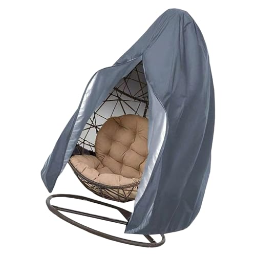 MCAOAL Alle Weathers Outdoor Hanging Swing Stuhl Deckungen 115x190 cm wasserdichte Eierstuhl Schutzabdeckungen Für Gartenmöbel Tränenresistente Terrassenabdeckung von MCAOAL