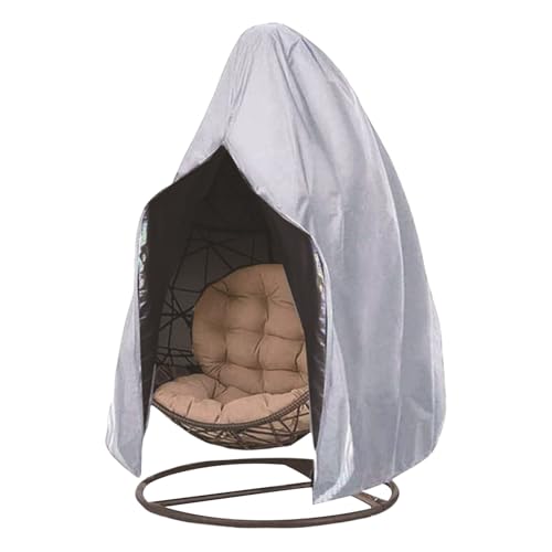 MCAOAL Alle Weathers Outdoor Hanging Swing Stuhl Deckungen 115x190 cm wasserdichte Eierstuhl Schutzabdeckungen Für Gartenmöbel Tränenresistente Terrassenabdeckung von MCAOAL