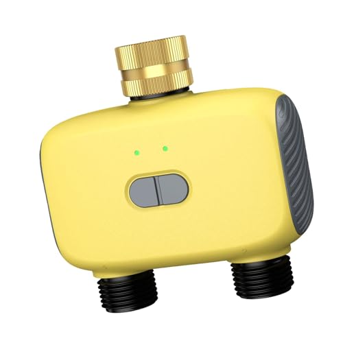 MCAOAL Automatische Bewässerung Timer Double Outlets App Control Wetterbeständiges Wasser Für Rasengärten Und Garten Verwenden Doppelauslass Bewässerungssteuerung MCAOAL Automatische Bewässerung Timer Double Outlets App Control Wetterbeständiges Wasser Für Rasengärten Und Garten Verwenden Doppelauslass Bewässerungssteuerung von MCAOAL