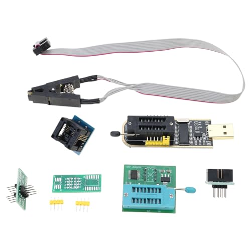 MCAOAL CH341A Flasing BIOS USB Programmierer Set Einschließlich 1 8 V Adapter Und SOP8 Testclip Und SOP8 SOIC8 Bis DIP8 Adapter Socket Hardware Development Tool MCAOAL CH341A Flasing BIOS USB Programmierer Set Einschließlich 1 8 V Adapter Und SOP8 Testclip Und SOP8 SOIC8 Bis DIP8 Adapter Socket Hardware Development Tool von MCAOAL