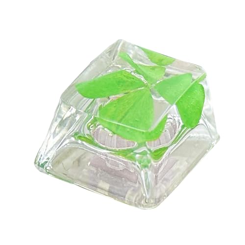 MCAOAL Circuit Keyboards Tastenkappen Clovers Keycap Mechanische Tastaturen Transparency Clovers Resin Keycap Replacement von MCAOAL