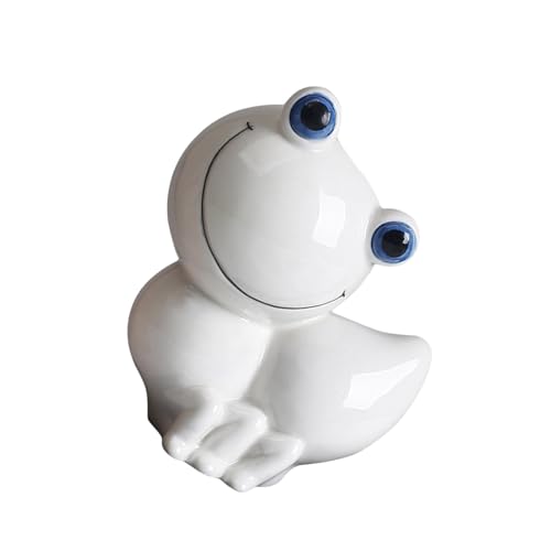 MCAOAL Handgefertigter Cartoon Keramik Fleischy Pflanzenbehälter Planter Geschenkblumenbehälter Für Innengartenschreibtisch Dekoration Atmungsaktiv von MCAOAL