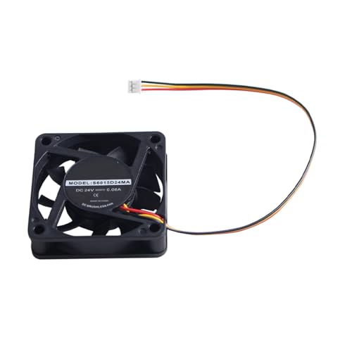 MCAOAL Kühlventilator 3D Drucker Teil 6015 24 V 0 07 A 3350 U/min Kühlventilator Hydraulikventilator 60 X 60 X 15 Mm Kühlventilator Für 3D Drucker von MCAOAL