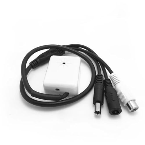 MCAOAL Mikrofone Sound Monitore Sound Pickup Sound Sicherheit Überwachung DC5V-12V Weibliche Adapter Für CCTV Kamera Sicherheit von MCAOAL