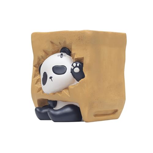 MCAOAL Multifunktionale Panda Pflanzer Töpfe Für Sukkulenten Schreibwarenlager Behälter Balkon Anlagen Organizer Stylish Pen Cup Panda Sukkulente Pflanzer MCAOAL Multifunktionale Panda Pflanzer Töpfe Für Sukkulenten Schreibwarenlager Behälter Balkon Anlagen Organizer Stylish Pen Cup Panda Sukkulente Pflanzer von MCAOAL