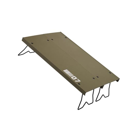 MCAOAL Multifunktionaler Outdoor Tisch Aluminium Camptisch Tragbarer Faltbarer Reise Nachttisch Tisch Zum Wandertackpackung von MCAOAL