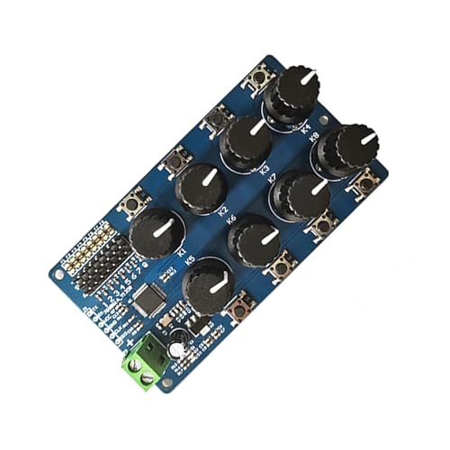 MCAOAL Programmierbares 8-Pfad Servocontroller Debugging Board Servo Bedienfeld Mit Drehknöpfen Für Roboter Enthusiasten Projekte von MCAOAL