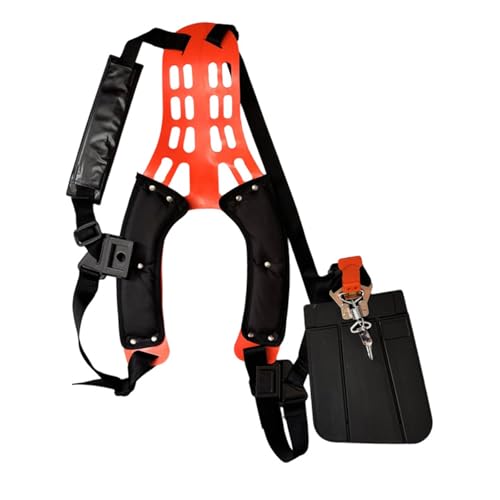 MCAOAL Trimmer Schultergurt Gepolstert Verstellbarer Esserkernpinselschneider Doppelter Schultergurt Ergonomischer Trimmer MCAOAL Trimmer Schultergurt Gepolstert Verstellbarer Esserkernpinselschneider Doppelter Schultergurt Ergonomischer Trimmer von MCAOAL