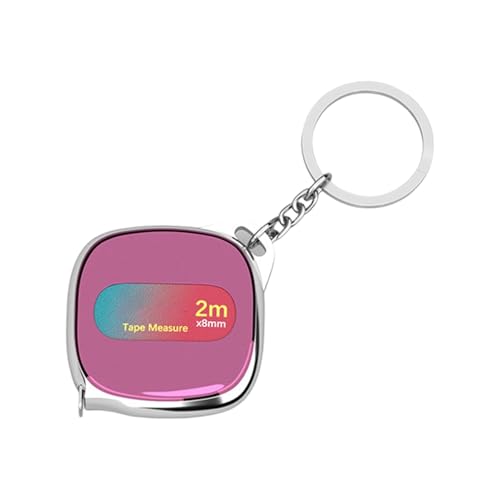Multicolor Taschengröße Renner Lineal 2 Messwerkzeug Mit Sicherheitsrundenmechanismus Für Konstruktion Sicherheitssicherheit Versenkbares Messband von MCAOAL