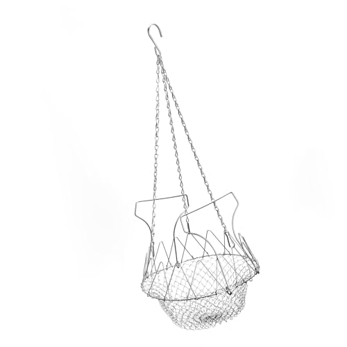 Outdoor Hängende Geflügelfutterkorb 9 Zoll Eisenkonstruktion Faltbarer Gemüsefruchtspender Design Rostbeständiges Faltbares Hühnerfütterungskorb Outdoor Hängende Geflügelfutterkorb 9 Zoll Eisenkonstruktion Faltbarer Gemüsefruchtspender Design Rostbeständiges Faltbares Hühnerfütterungskorb von MCAOAL