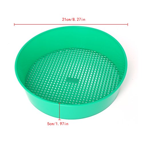 Plastikgarten Sieb Kompost Bodenstein Mesh Gartenwerkzeug Tragbar Für Mutter Großmutter Gartenarbeit Praktisches Gadget von MCAOAL
