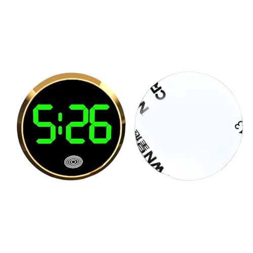 Runde Form Illuminant Car Creative Digital Clock Mit Touch Funktion Für Einfache Installation Bei Der Fahrzeugluftablüftung Geeignet von MCAOAL