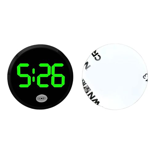 Runde Form Illuminant Car Creative Digital Clock Mit Touch Funktion Für Einfache Installation Bei Der Fahrzeugluftablüftung Geeignet von MCAOAL