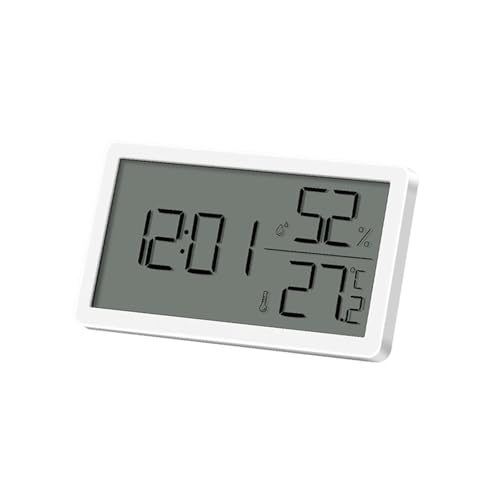 Wandmontage Thermometer Thermo Hygrometer Echtzeitüberwachung Der Temperatur Und Feuchtigkeitsanzeige Mit Takt Innenhygrometer Wandmontage Thermometer Thermo Hygrometer Echtzeitüberwachung Der Temperatur Und Feuchtigkeitsanzeige Mit Takt Innenhygrometer von MCAOAL