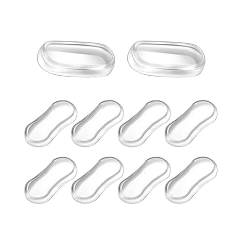 MCAOAL Weiche Enge Toilettendeckelkissen Weiches Gummi Kissen Mit Klebendem Vielseitigem Design Für Sanfte Schließe Gummi Toiletten Deckelschockpolster von MCAOAL