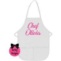 Kinder Schürzenkind Größe Schürzemädchen Schürzekinder Kochen Zubehörkinder Geschenkkind Chef Geburtstagsgeschenke von MCBGDesigns