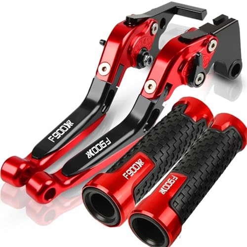 MCBXTH Bremshebel Für BMW F900XR F 900 XR Motorrad Einstellbare Bremse Kupplung Hebel Lenker Griff Griffe F900 XR Griff Bar Hebel 2020-2021 2022(21) von MCBXTH