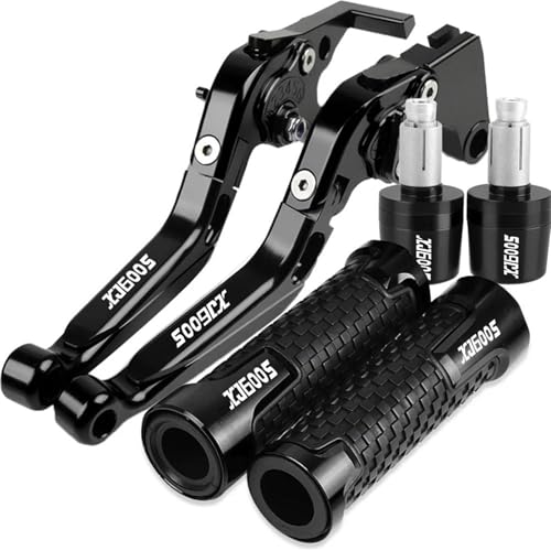 MCBXTH Bremshebel Für Yamaha XJ600S Diversion XJ 600 S 1993-2003 2002 2001 2000 1999 Motorrad Bremse Kupplung Hebel Griff Lenker Griffe Enden(Black 1) von MCBXTH