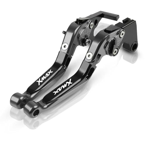 MCBXTH Bremshebel Für Yamaha Xmax 125 200 250 400 2023 X-MAX 125 2010-2019 2018 2017 2016 2015 Motorradbremskupplungshebel Lenkergriffe Ende(Gray 2) von MCBXTH