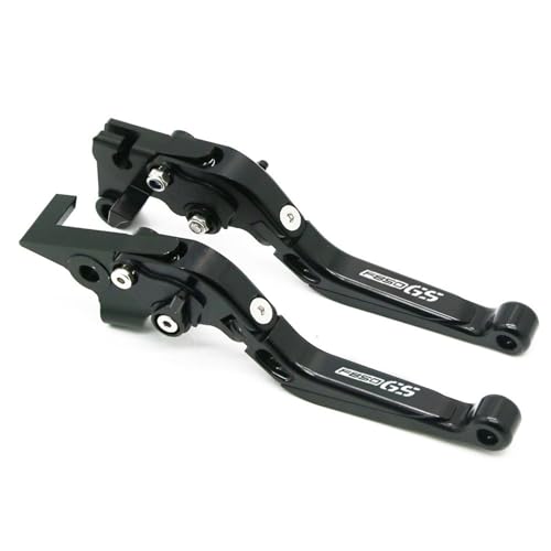 MCBXTH Für BMW F850GS F750GS F 850 GS 2018-2023 Motorrad CNC Einstellbare Ausziehbare Klapp Bremse Kupplungshebel Lenker Handgriff(Black) von MCBXTH