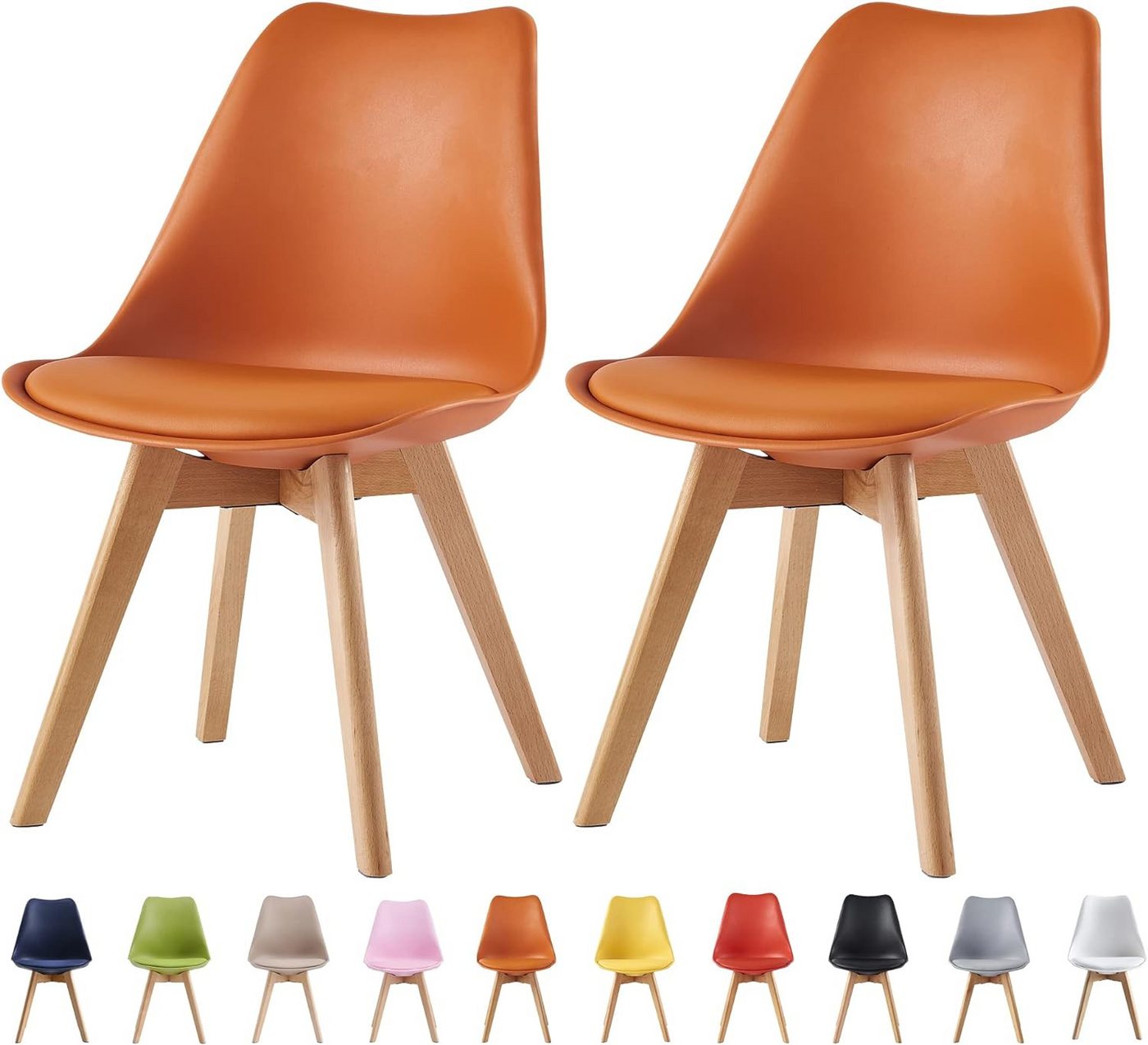 MCC direct Esszimmerstuhl Eva Stühle im 2er Set MCC direct Esszimmerstuhl Eva Stühle im 2er Set von MCC direct